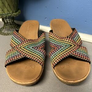 Skechers Multicolor Woven Sandals